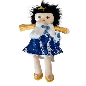 Scentsy buddy Yuna doll with boris  and baby nursery beads
